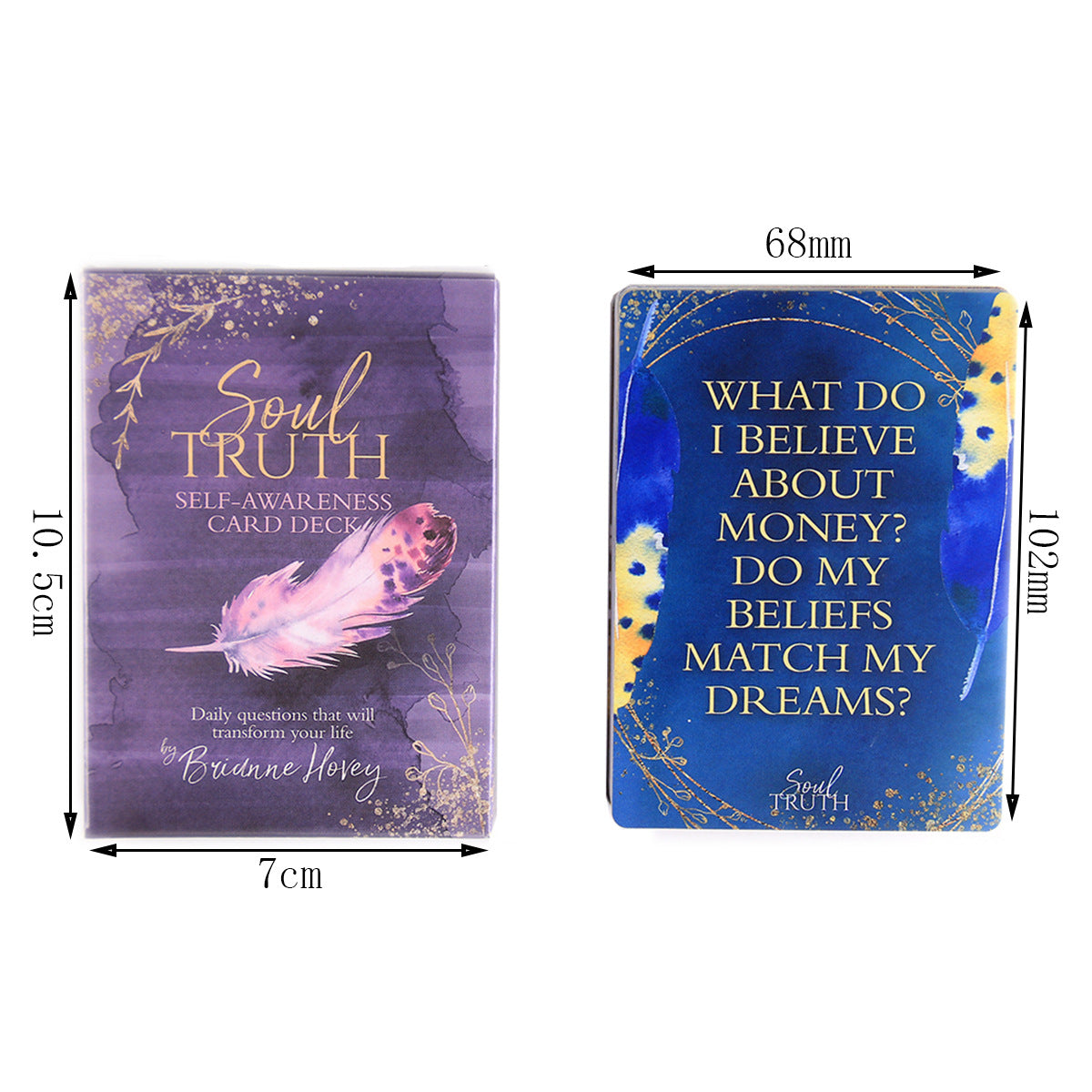 Soul Truth Oracle Cards – Spiritual Guidance & Self-Awareness