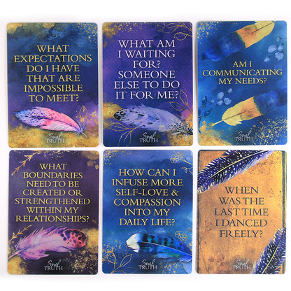 Soul Truth Oracle Cards – Spiritual Guidance & Self-Awareness