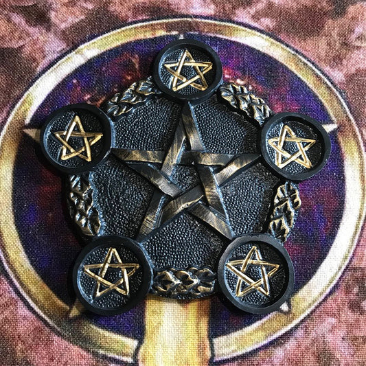 Pentagram Tealight Candle Holder