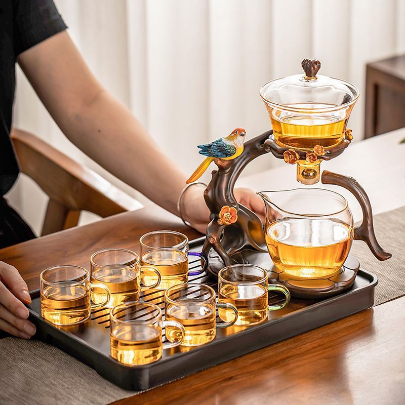 Luxury Automatic Glass Tea Set – A Relaxing Tea Ritual