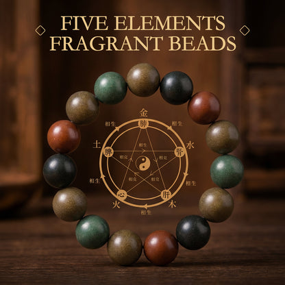 Botanical Scented Bead Bracelet – Feel Calm, Balanced & Energized