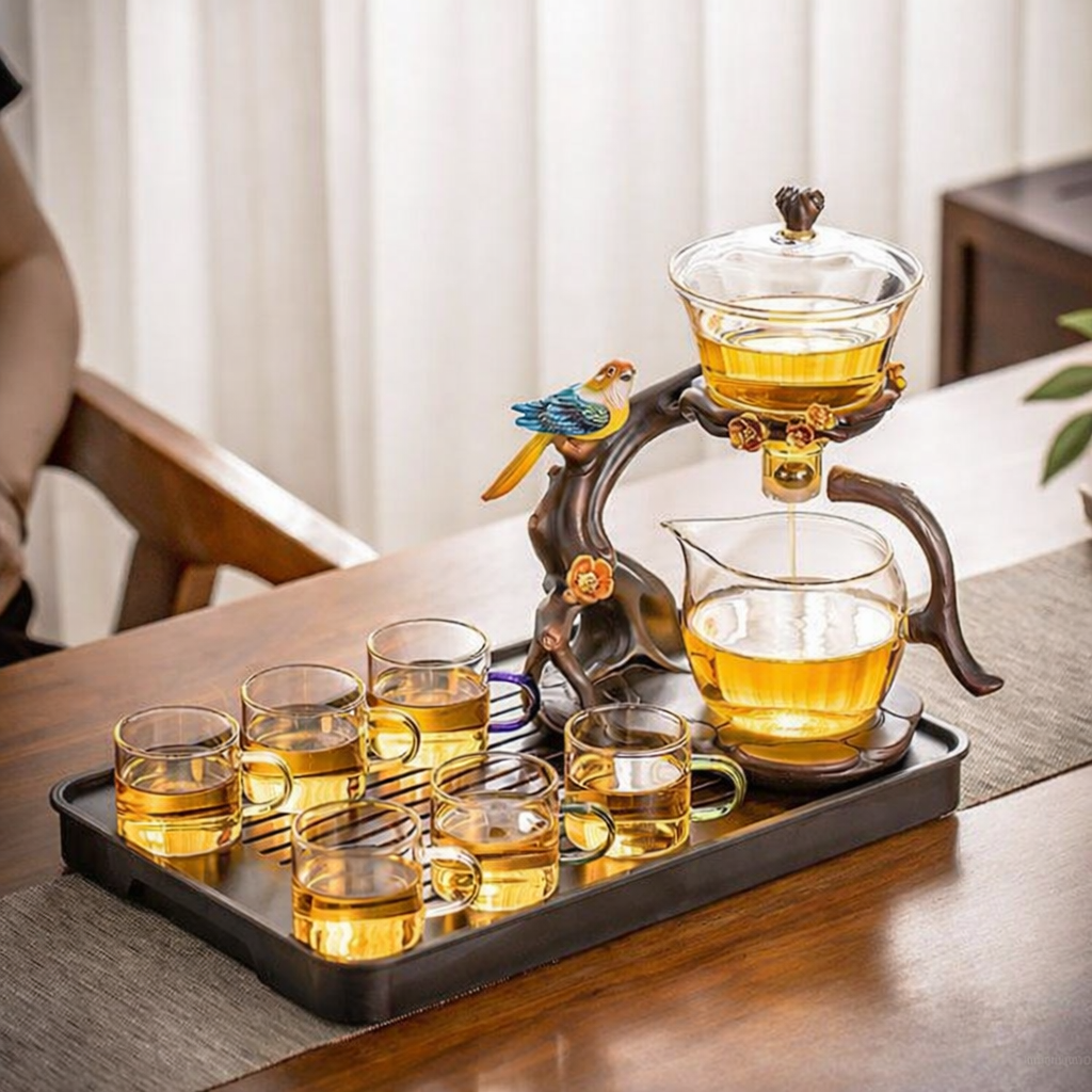 Luxury Automatic Glass Tea Set – A Relaxing Tea Ritual