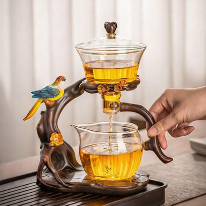 Luxury Automatic Glass Tea Set – A Relaxing Tea Ritual
