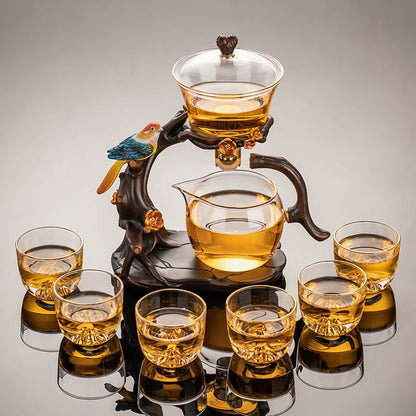 Luxury Automatic Glass Tea Set – A Relaxing Tea Ritual