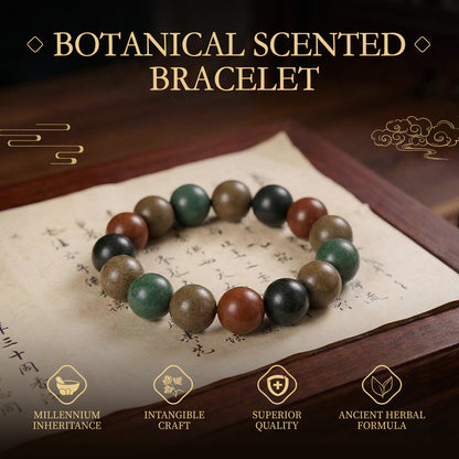 Botanical Scented Bead Bracelet – Feel Calm, Balanced & Energized